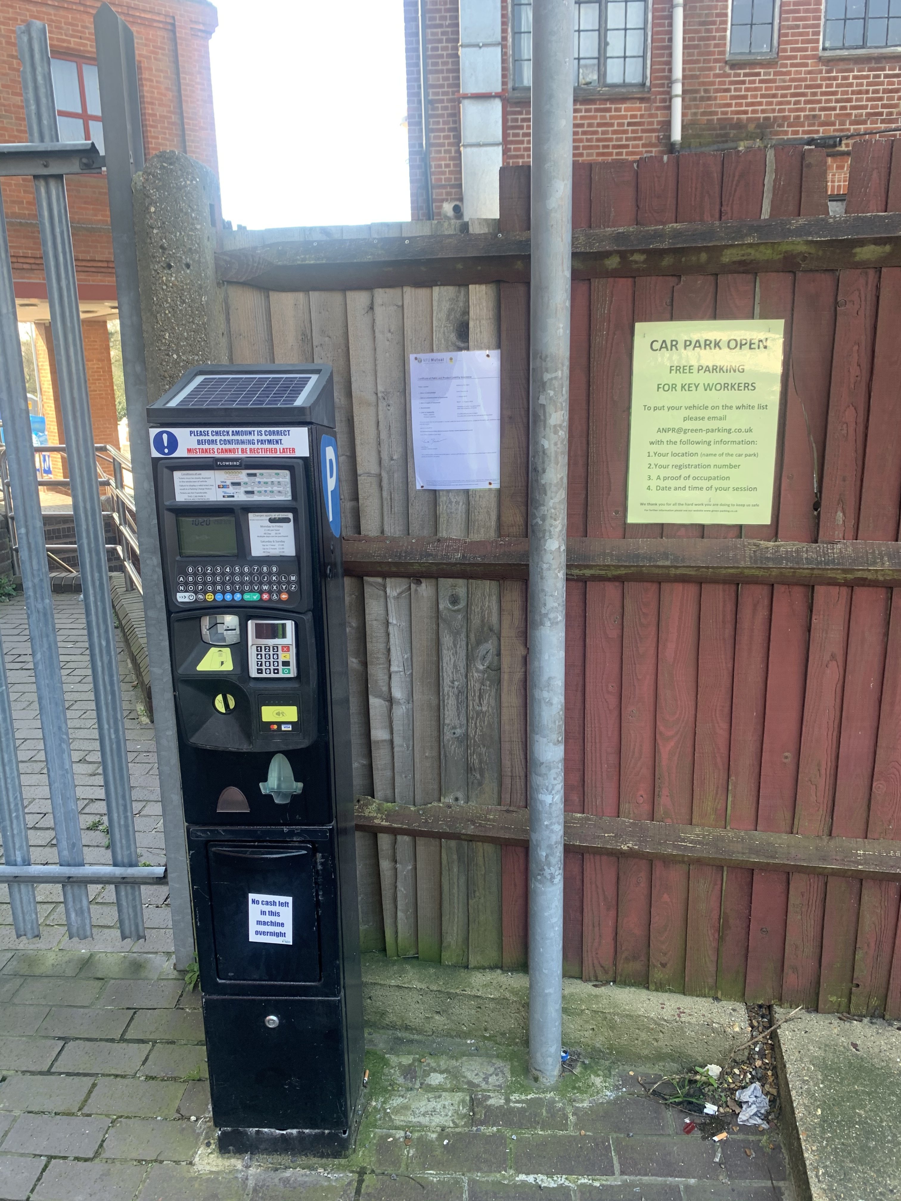 Valiant House Car Park Uxbridge Green Parking
